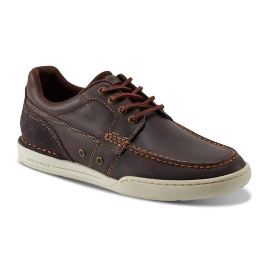 Rockport Wentworth Round Toe Casual Flat Boat Shoe For Men