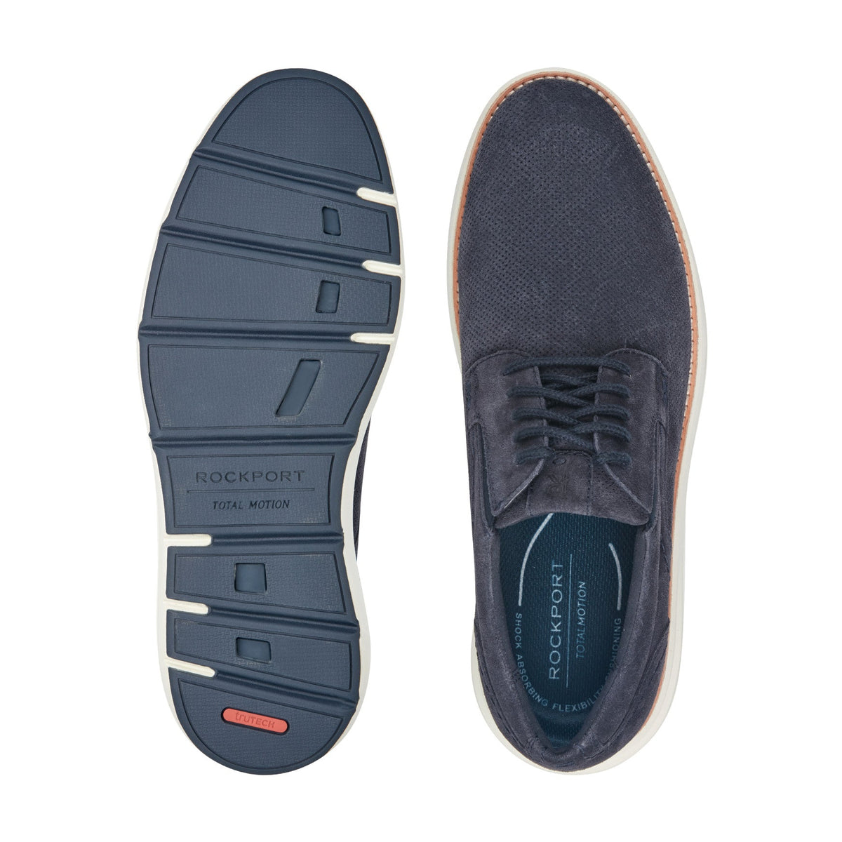 Rockport Total Motion Cadman Casual Lace-up Oxford Sneakers For Men