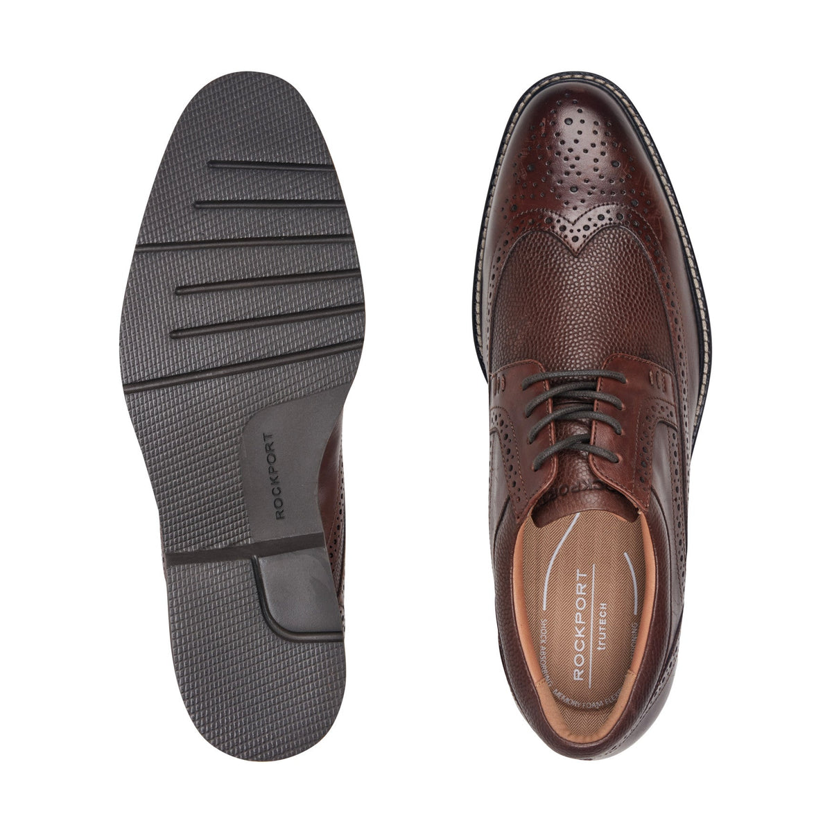 Rockport Fallo Dress Lace-up Almond Toe Oxfords For Men