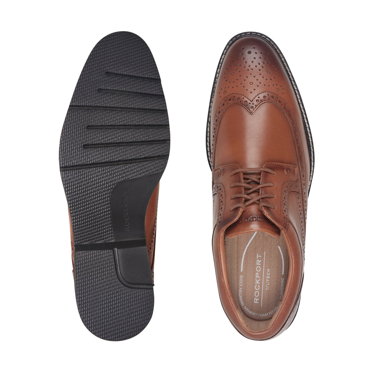 Rockport Fallo Dress Lace-up Almond Toe Oxfords For Men