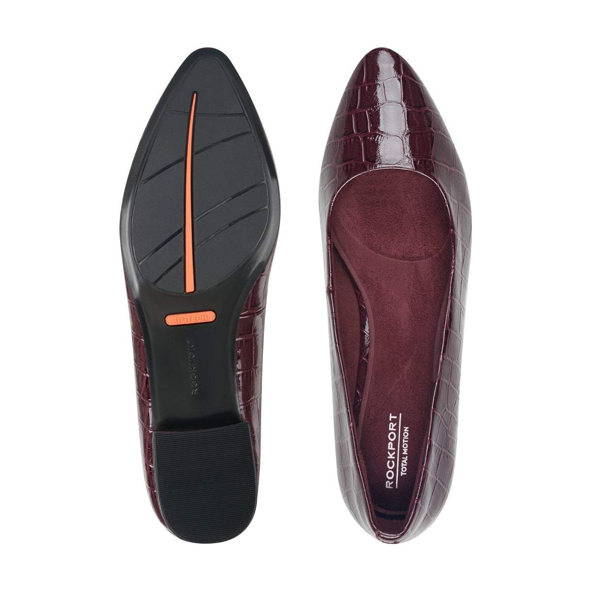 Rockport Tessa Total Motion Pointy Toe Dress Flats For Women