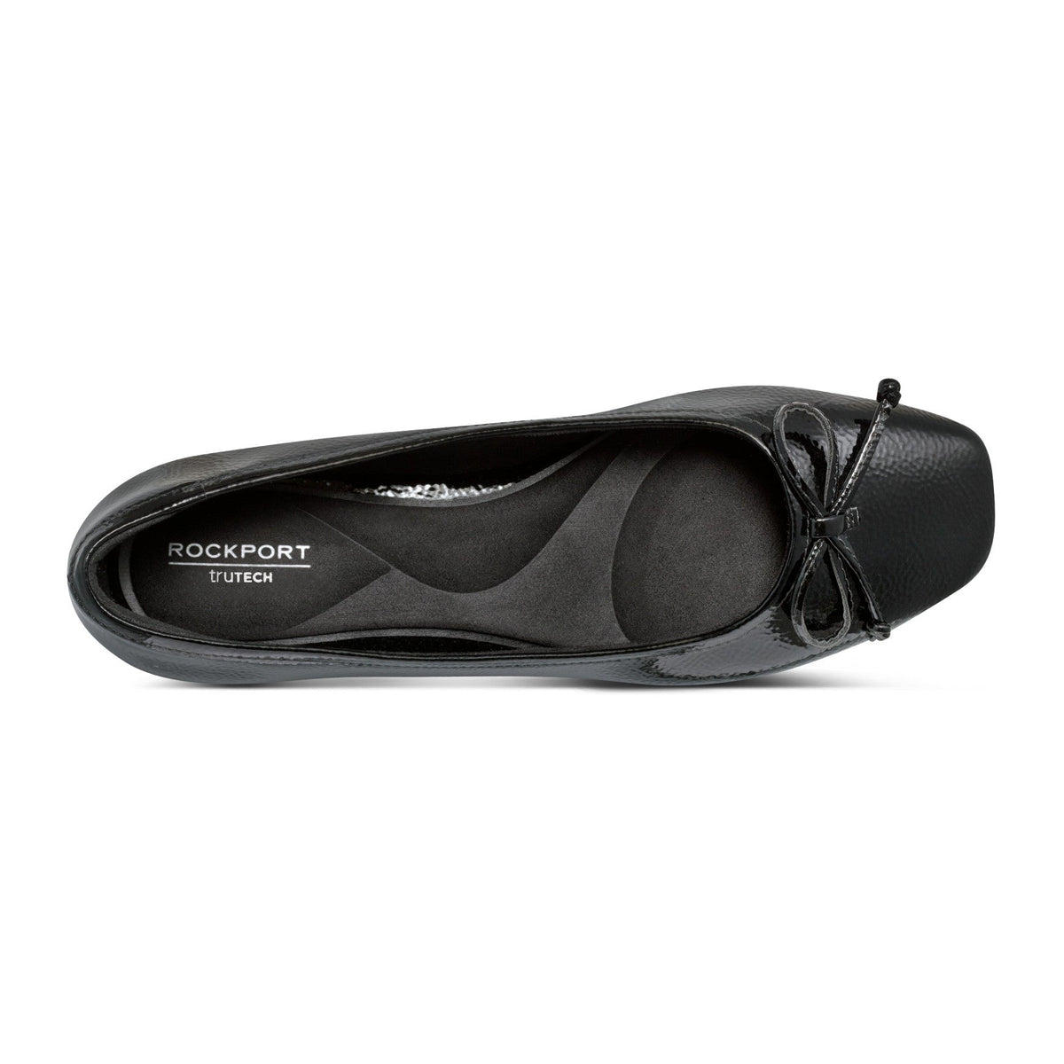 Rockport Sadie Square Toe Slip-on Ballet Dress Flats For Women