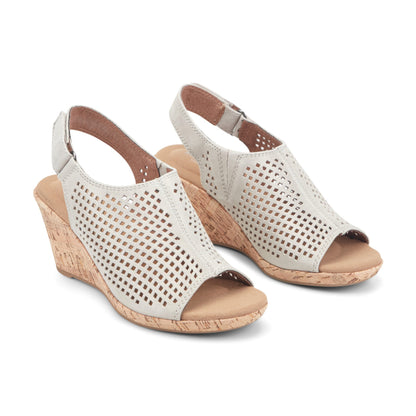 Rockport Briah Perforated Slingback Sandal For Women