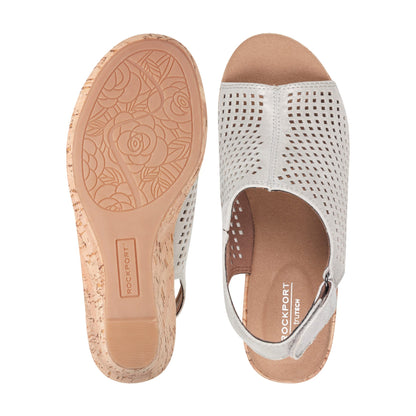Rockport Briah Perforated Slingback Sandal For Women