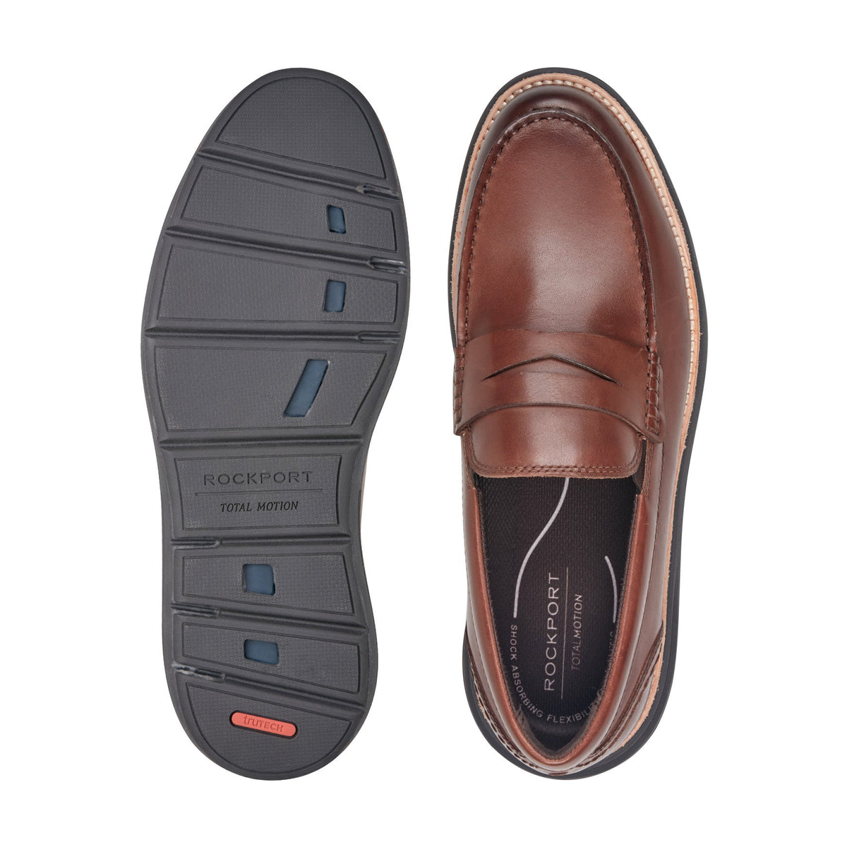 Rockport Total Motion Cadwyn Loafers For Men