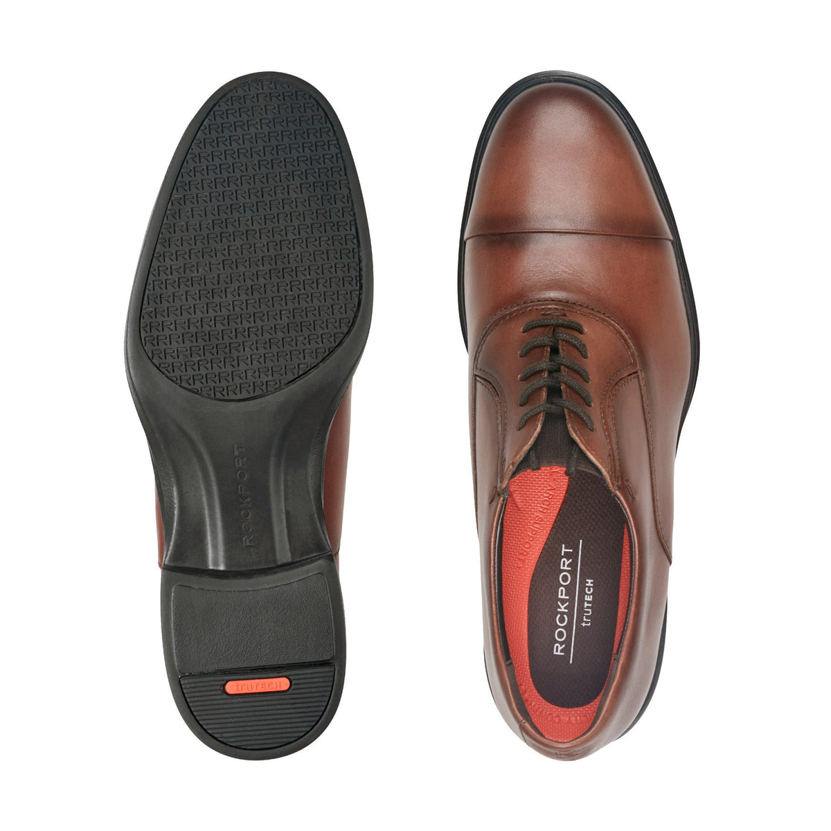 Rockport Keefe Dress Cap Toe Lace-up Oxfords For Men