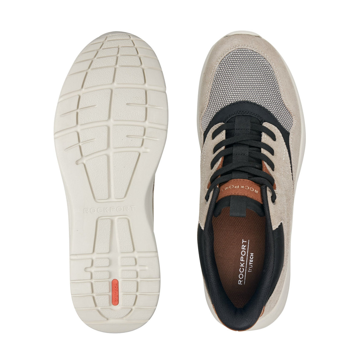 Rockport Shawn Step Activated Casual Lace-up Sneakers For Men