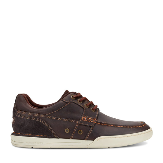 Rockport Wentworth Round Toe Casual Flat Boat Shoe For Men