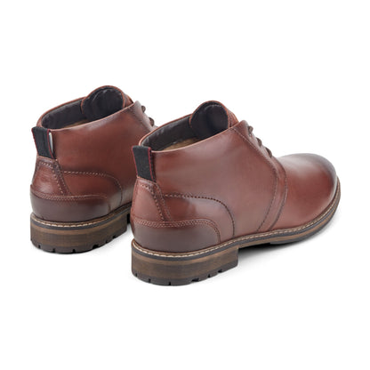 Rockport Tolan Lace-Up Leather Chukka Boots For Men
