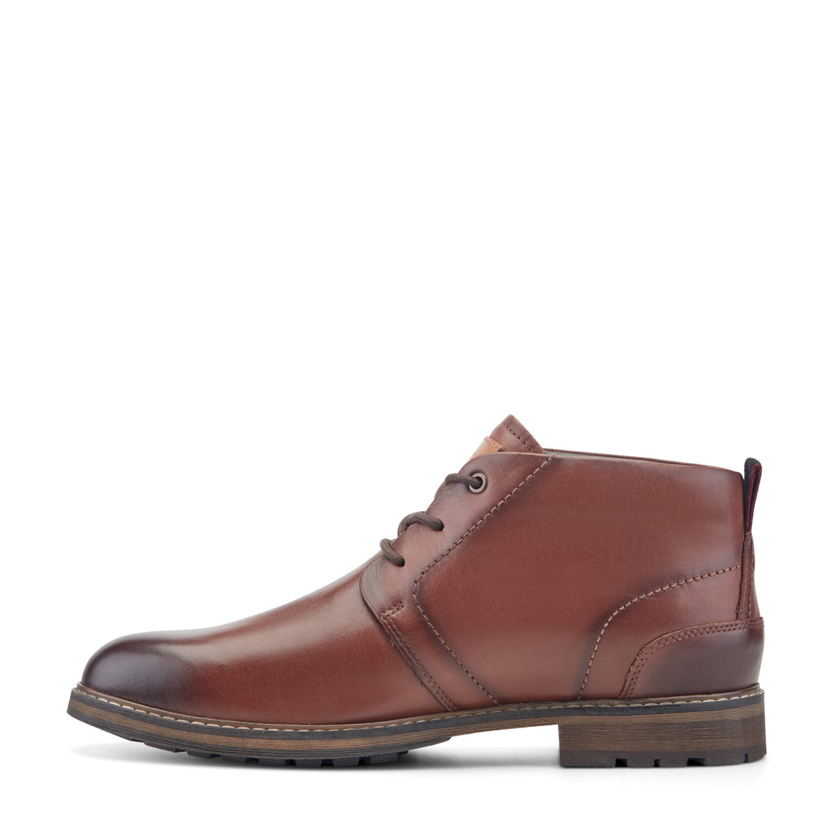 Rockport Tolan Lace-Up Leather Chukka Boots For Men