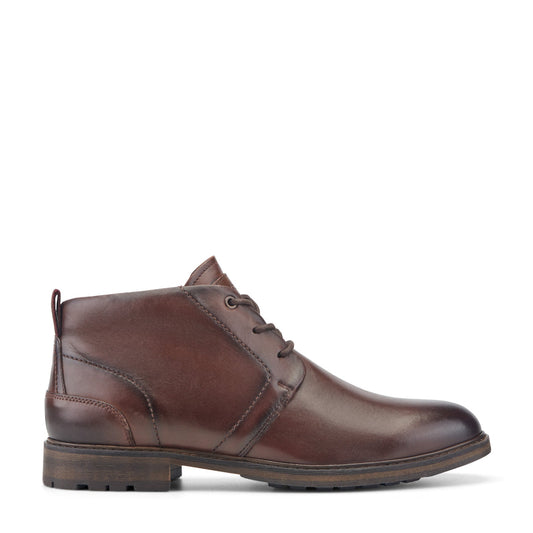 Rockport Tolan Lace-Up Leather Chukka Boots For Men