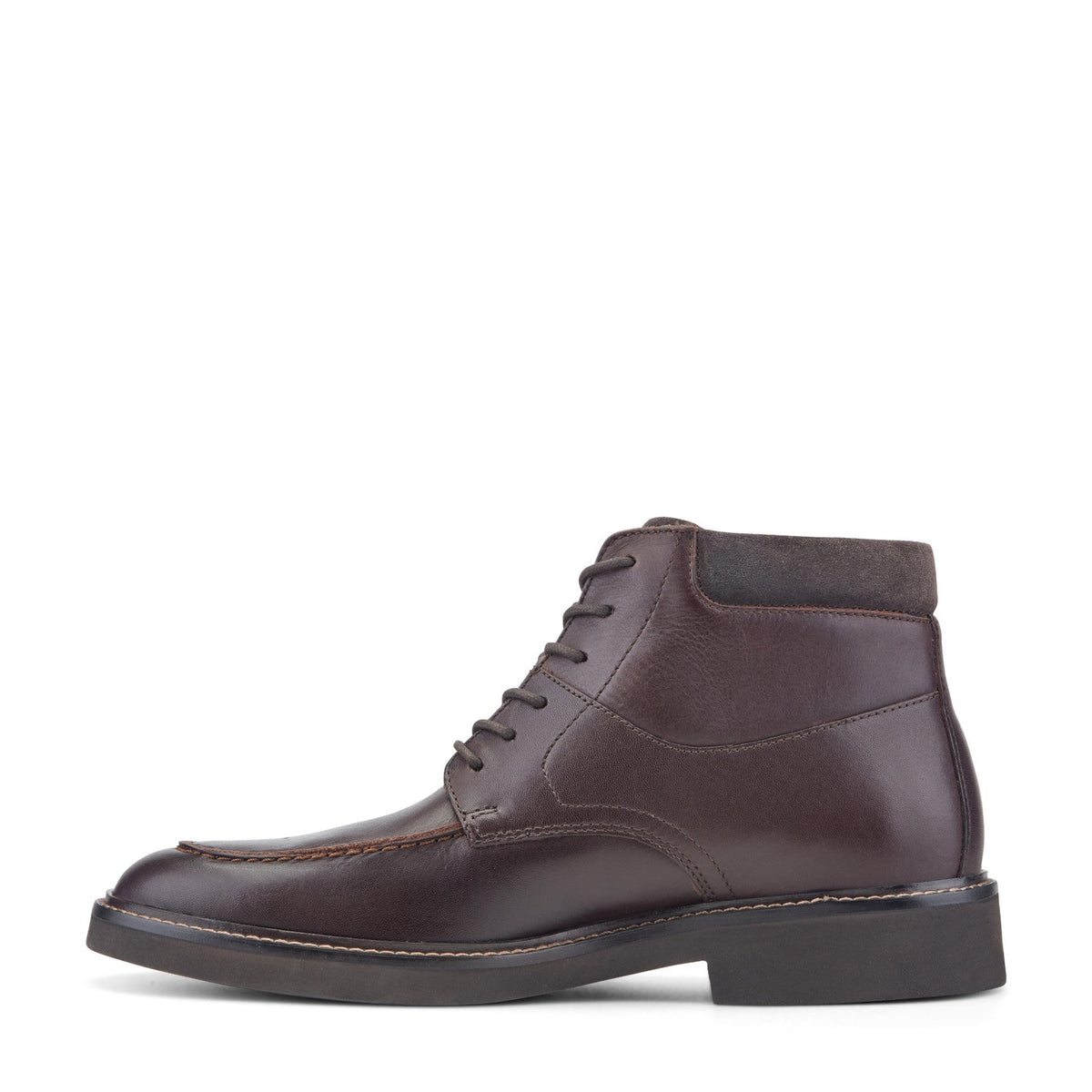 Rockport Macklin Moc Toe Lace-Up Leather Boots For Men