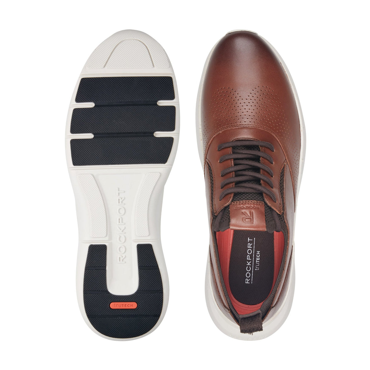 Rockport Jeffson Casual Lace-up Sneakers For Men