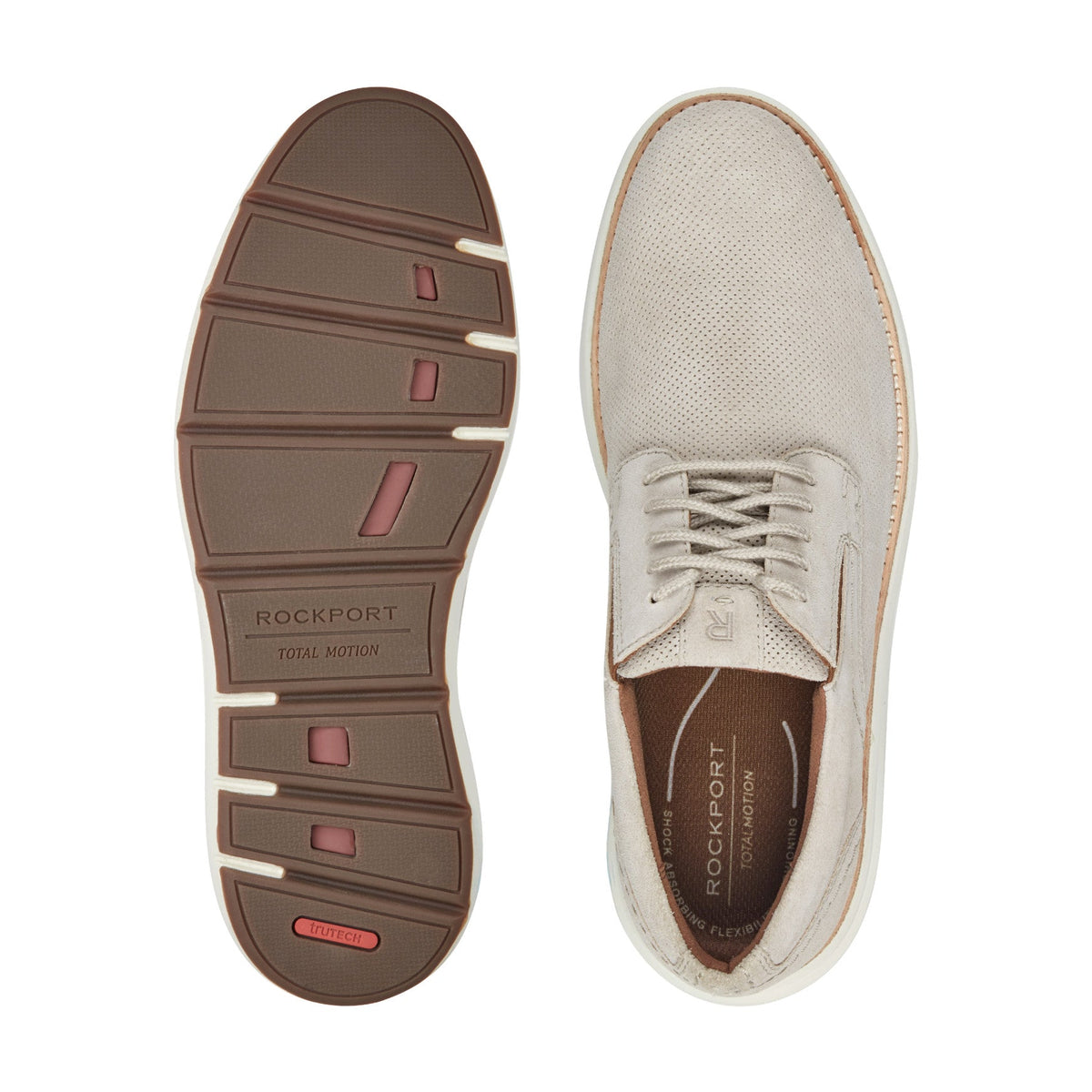 Rockport Total Motion Cadman Casual Lace-up Oxford Sneakers For Men