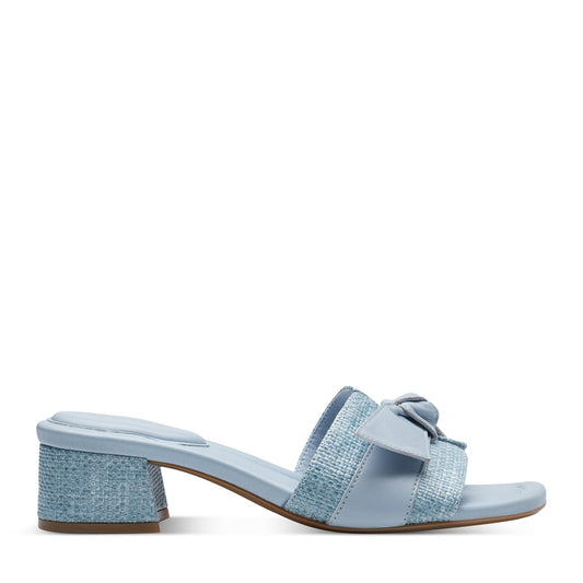 Rockport Carsie Block Heel Square Toe Slip-on Sandals For Women