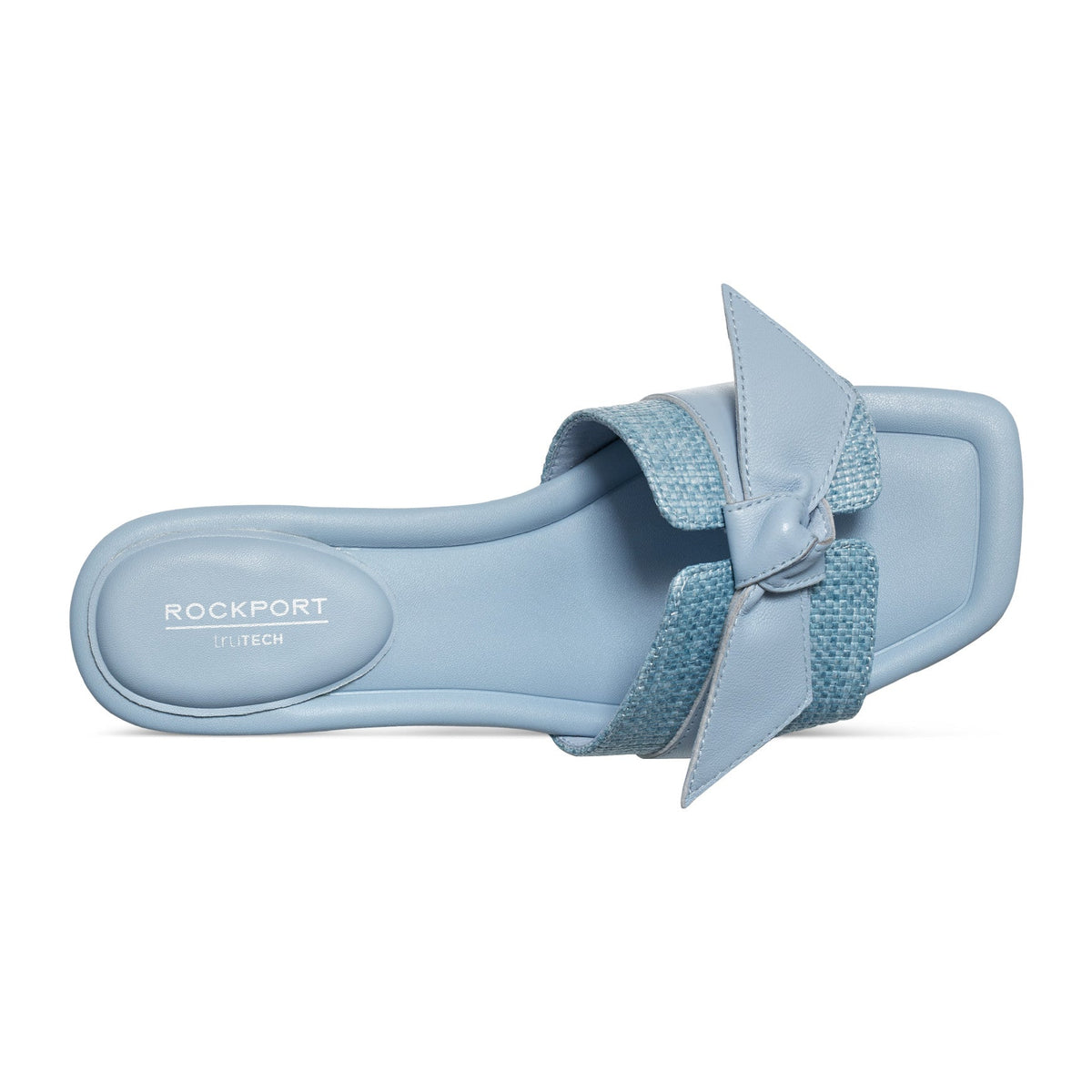 Rockport Carsie Block Heel Square Toe Slip-on Sandals For Women