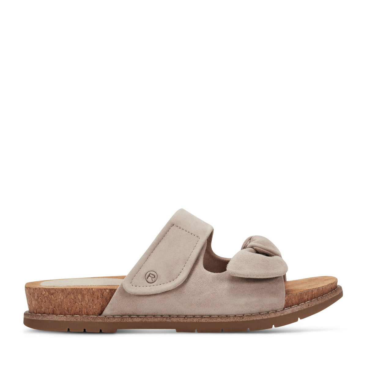 Rockport Zova Slip-on Open Toe Flat Casual Sandals For Women