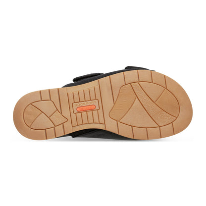 Rockport Zova Slip-on Open Toe Flat Casual Sandals For Women