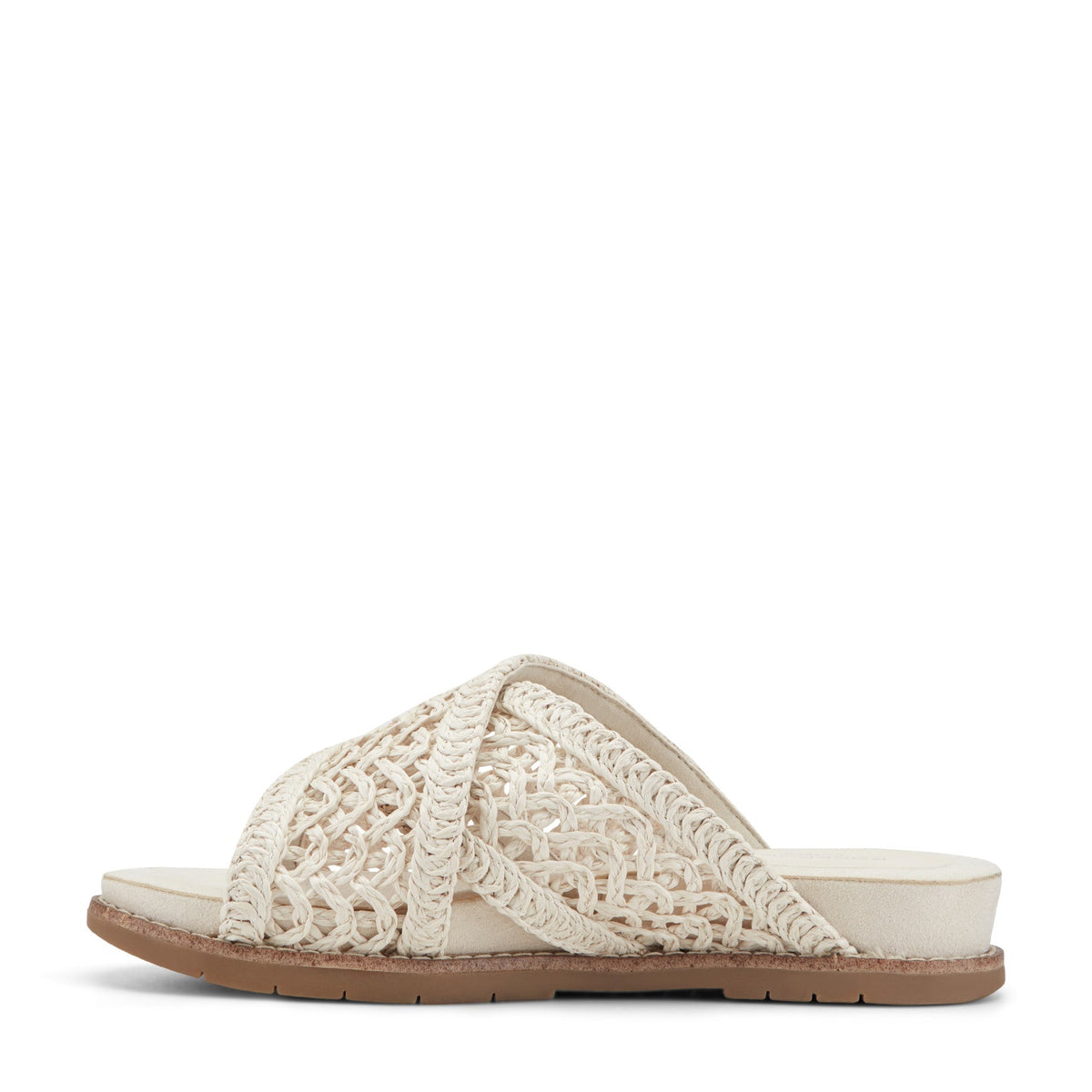Rockport Zora Open Toe Slip-on Flat Casual Sandals For Women