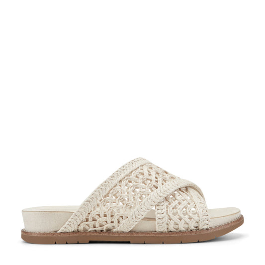 Rockport Zora Open Toe Slip-on Flat Casual Sandals For Women