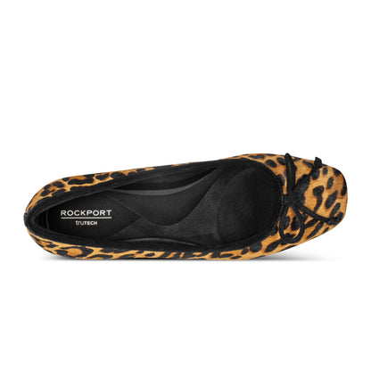 Rockport Sadie Square Toe Slip-on Ballet Dress Flats For Women