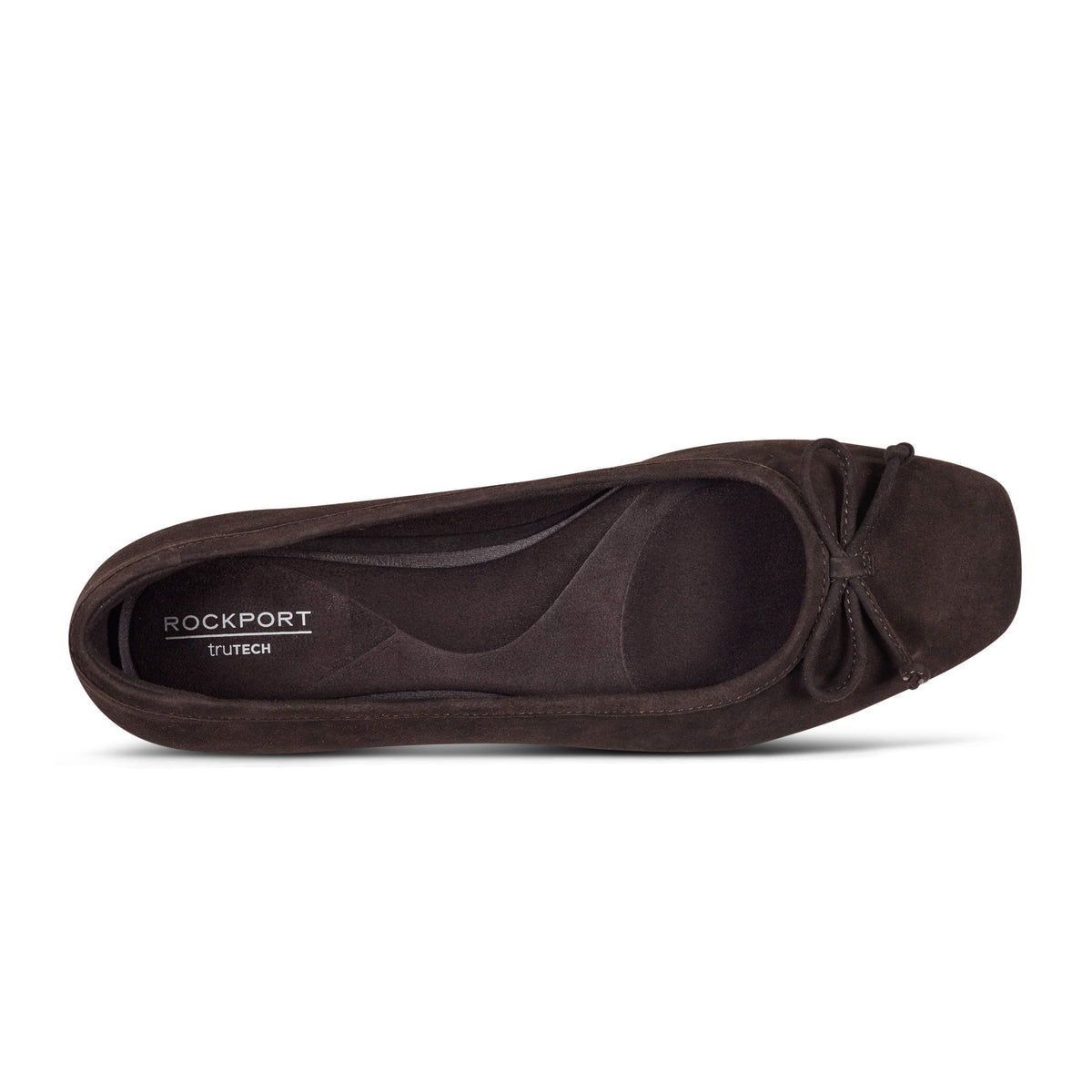 Rockport Sadie Square Toe Slip-on Ballet Dress Flats For Women