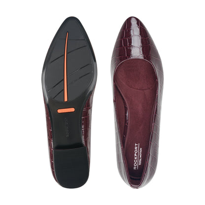 Rockport Tessa Total Motion Pointy Toe Dress Flats For Women