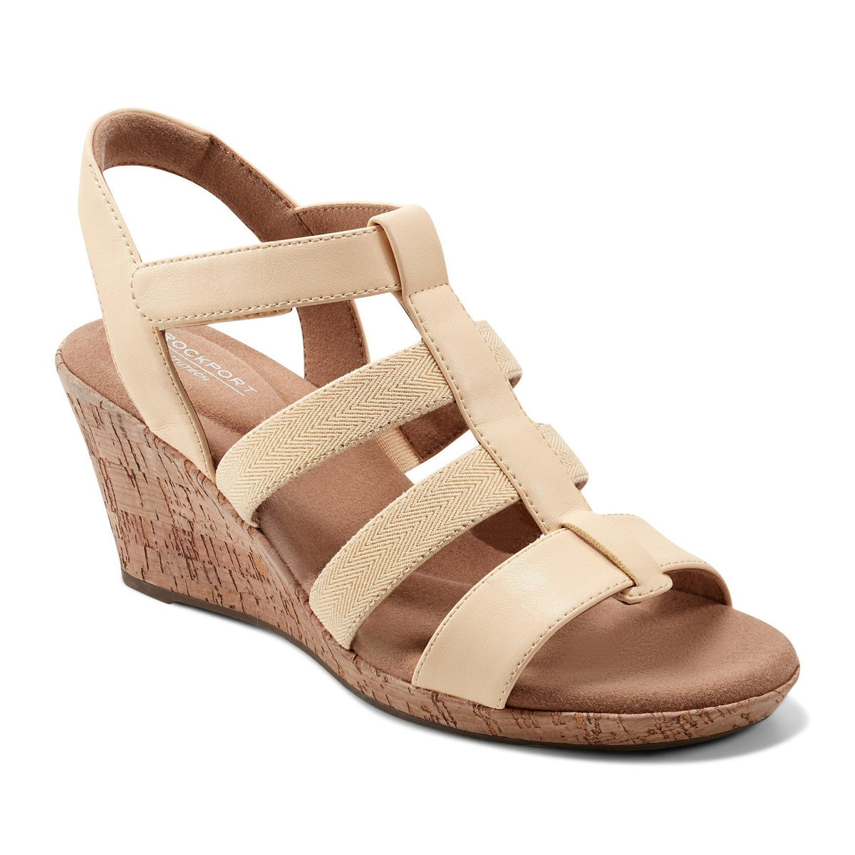 Rockport Blanca Elastic T-Bar Sandal For Women