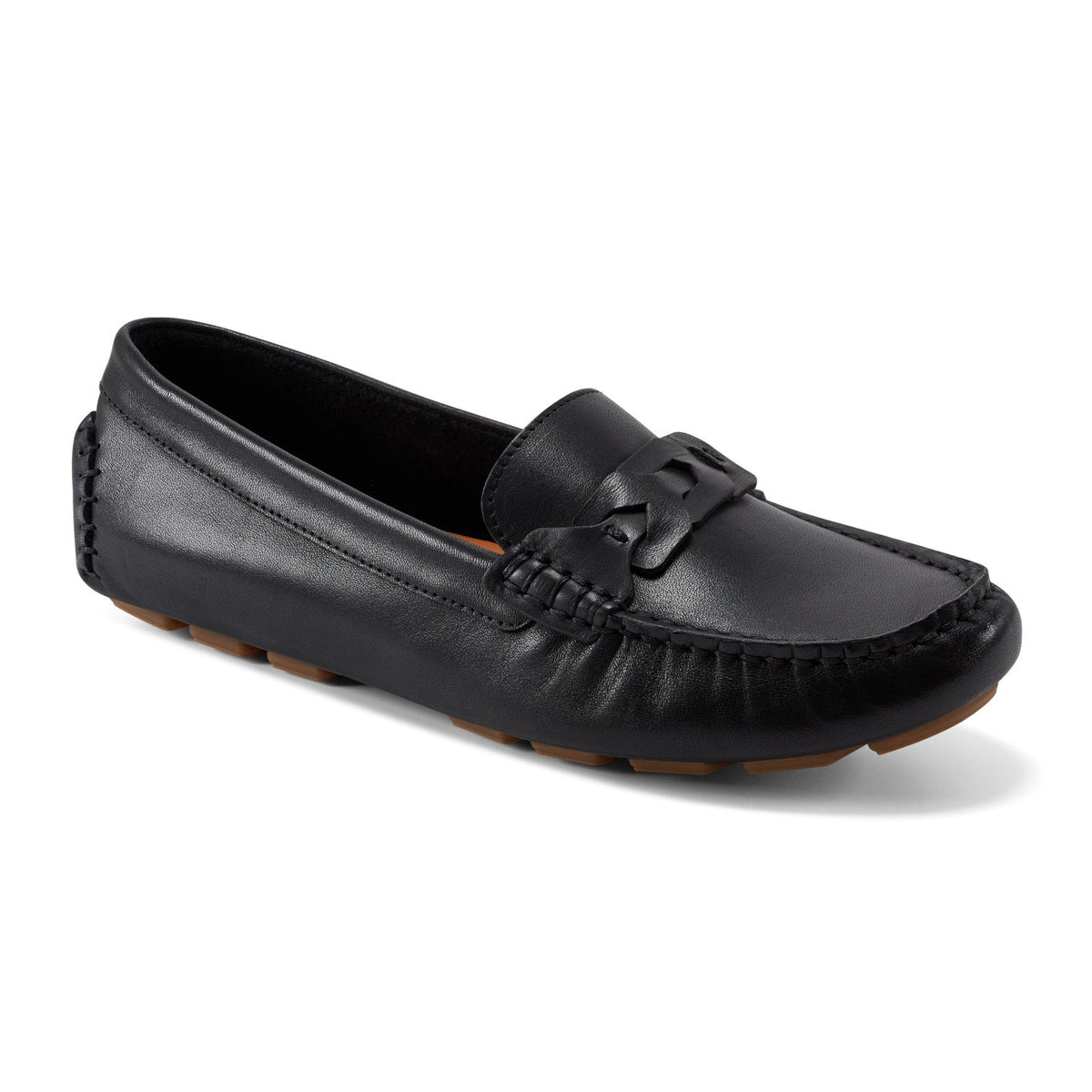 Rockport Blara Almond Toe Casual Slip-on Flat Loafers For Women