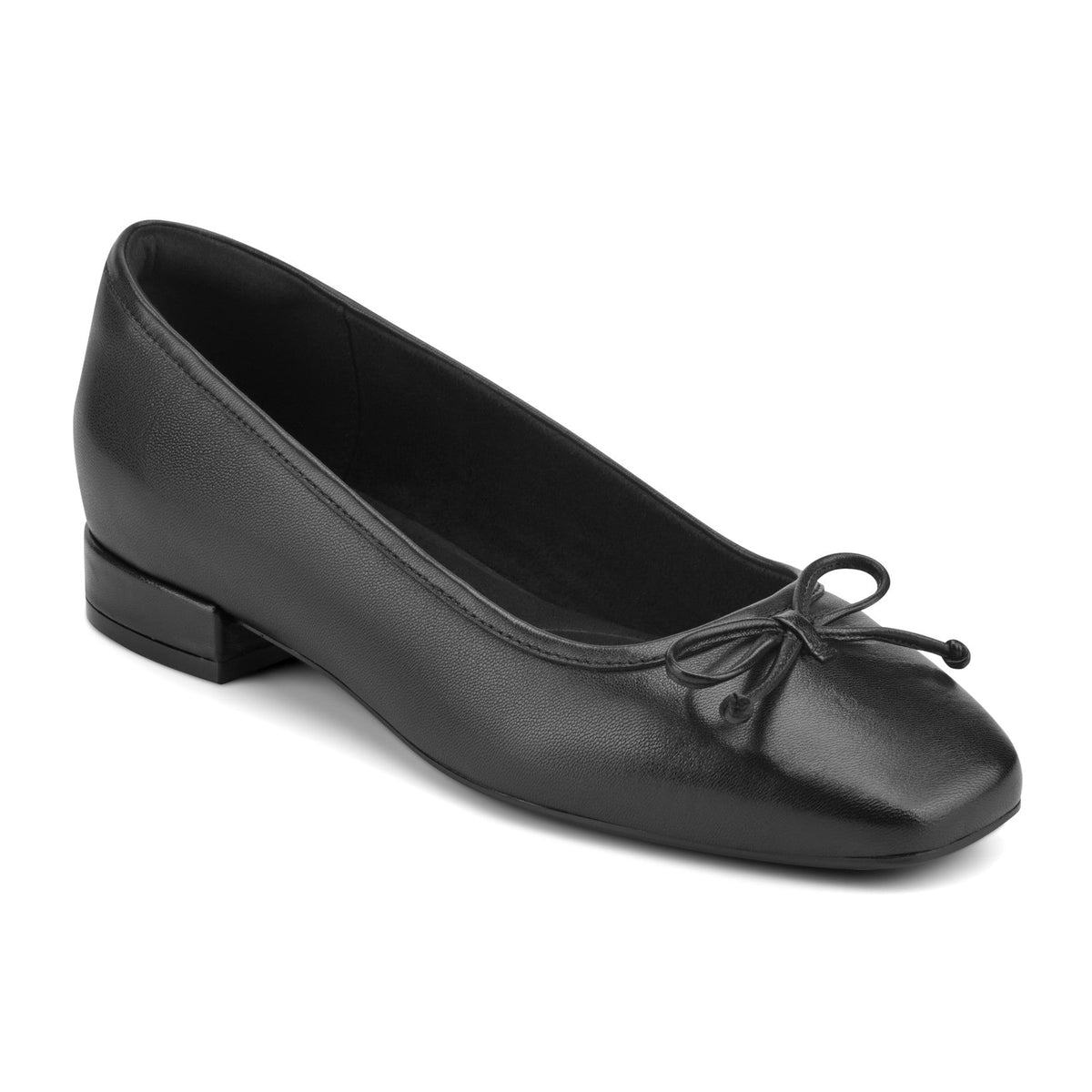 Rockport Sadie Square Toe Slip-on Ballet Dress Flats For Women