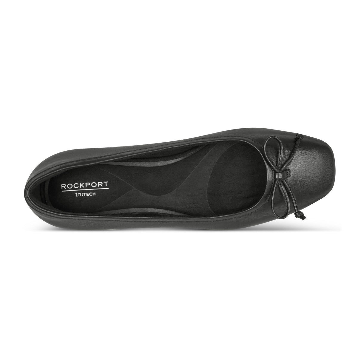 Rockport Sadie Square Toe Slip-on Ballet Dress Flats For Women